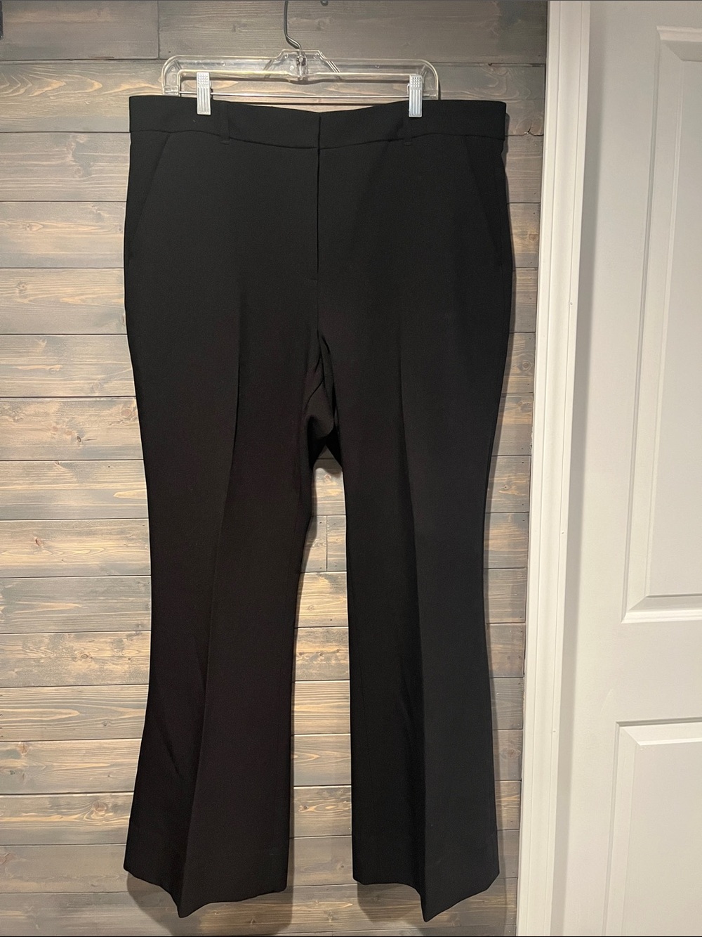 NWOT Torrid Black Career wide-leg flare Pants 14R